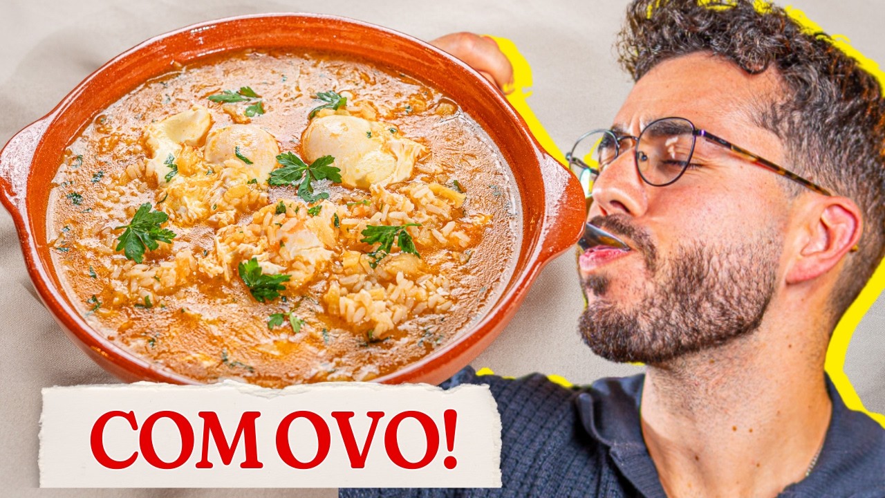 Este arroz de bacalhau é ABSURDAMENTE bom!