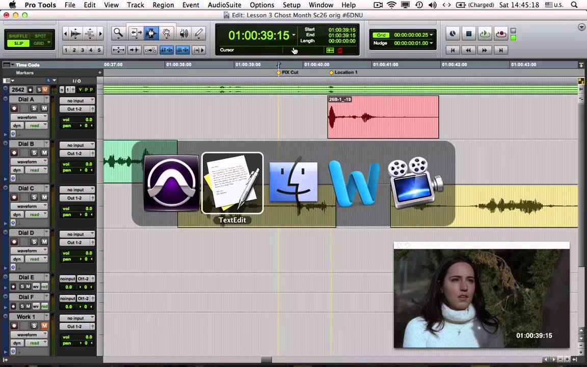 Dialogue Editing for Motion Pictures - Lesson 4: Aligning Shots