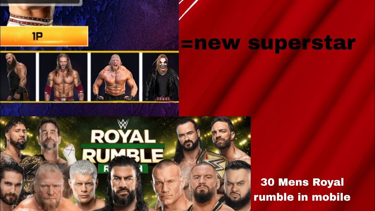 2K 25 Netflix edition Android mobile , new update, Royal rumble and new superstars