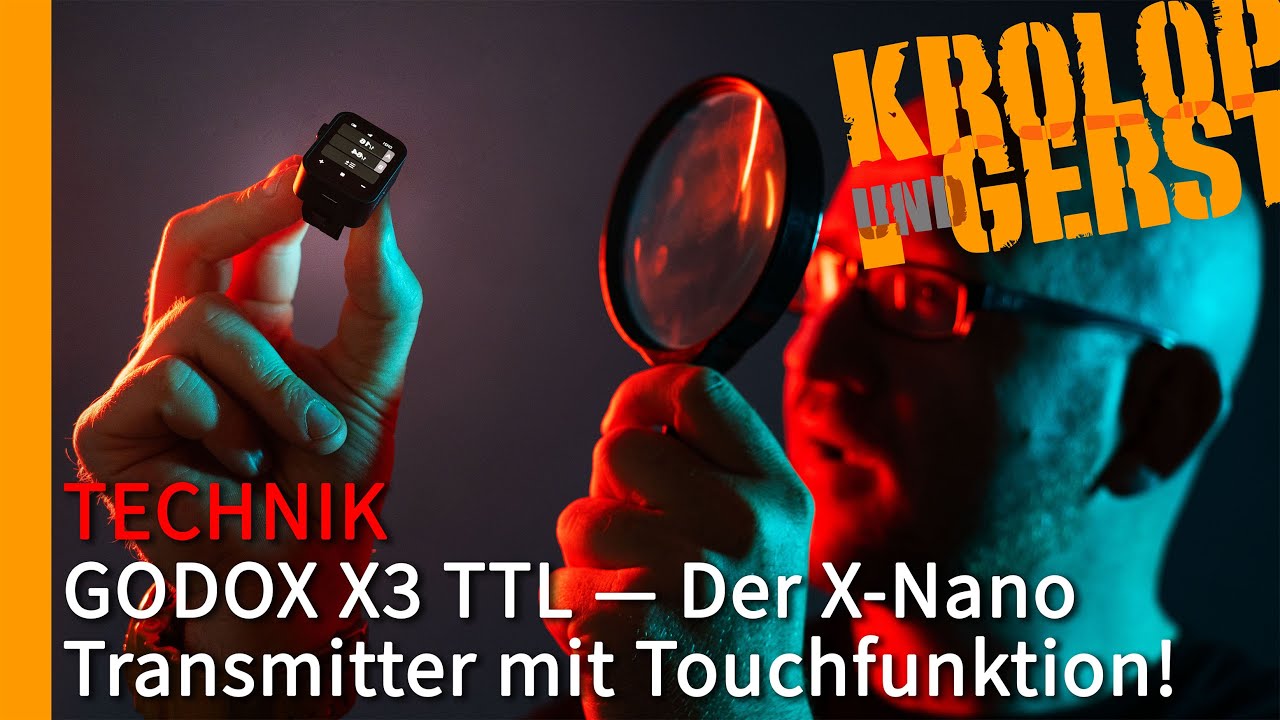 GODOX X3 TTL — Der XNano Transmitter mit Touch! 📷 Krolop&Gerst