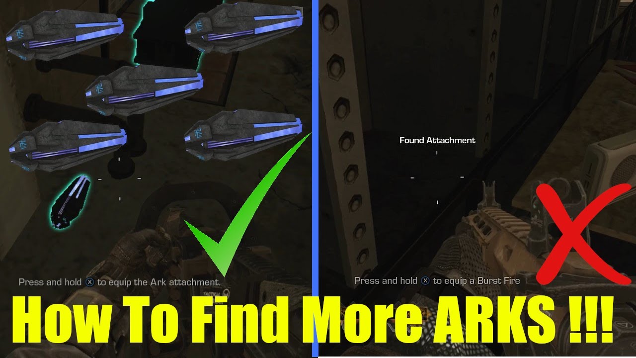 How To Get More ARK Attachments!!! - COD Ghost Extinction
