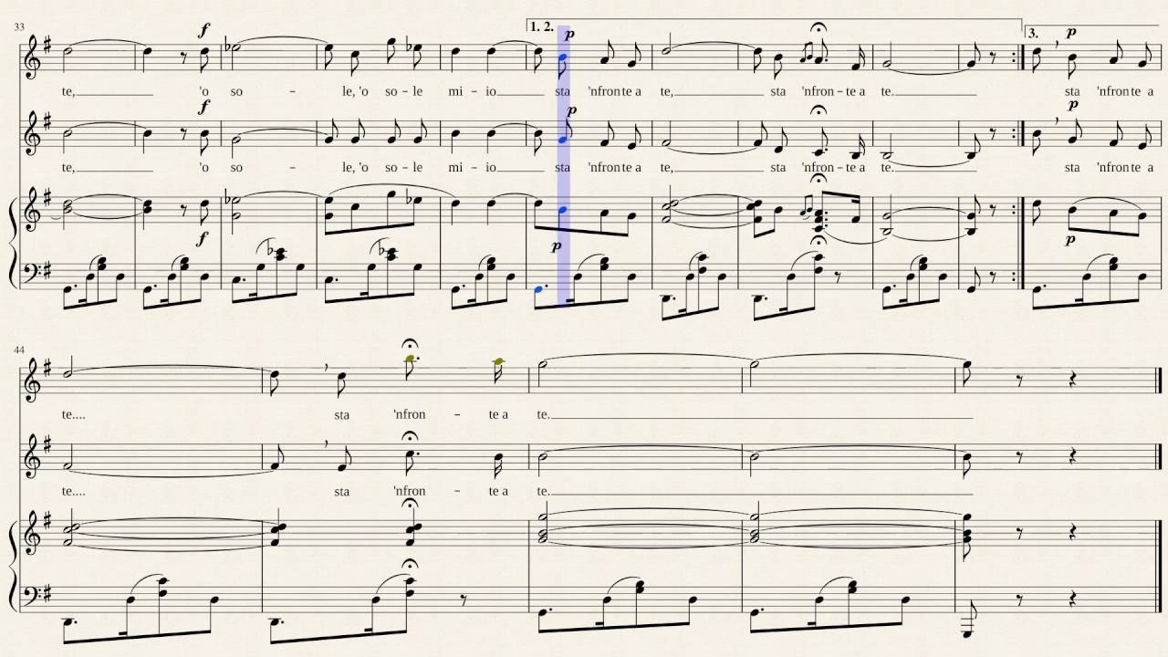 O Sole Mio
