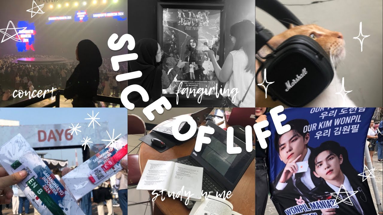 Slice of life | Day6 concert, Study with me, fangirling &mdash; ★! annelog