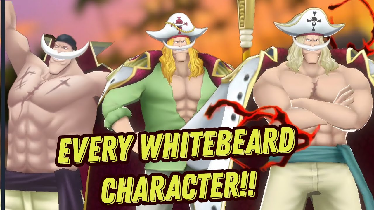 I Played Every Whitebeard Character In OPBR!