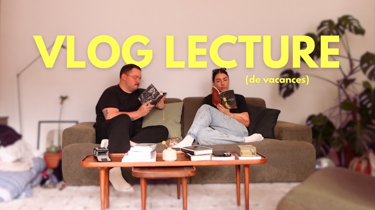 vlog lecture des vacances avec @Corn8lius 💖 | une semaine à lire, cuisiner et boire du café ☕