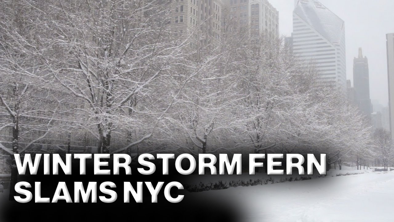 Live: Winter Storm Fern batters New York