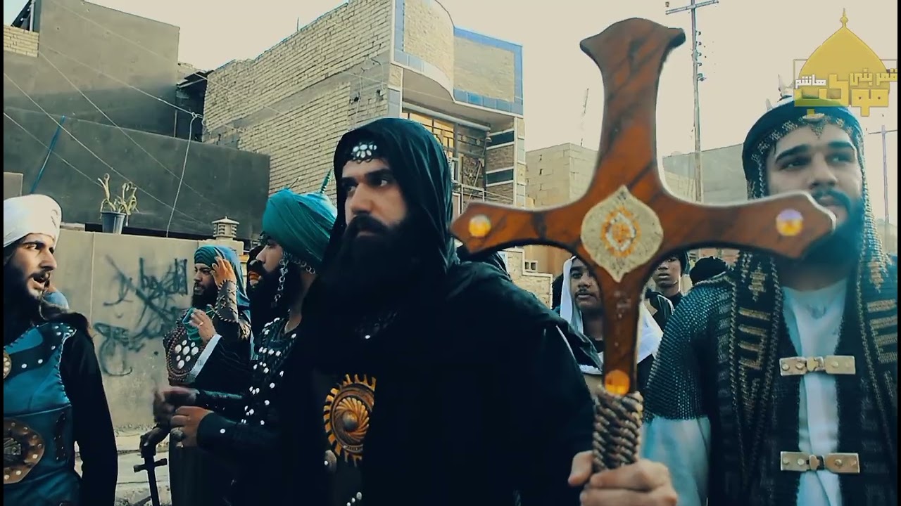 مسيره ضعن الامام الحسين(ع) الى العراق  موكب قمر بني هاشم (ع)