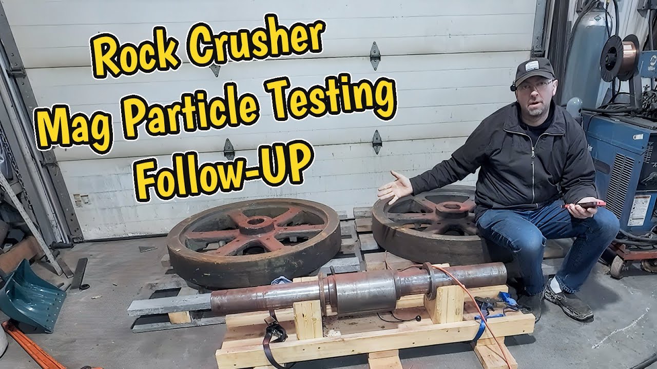 Answering Your Questions: Magnetic Particle Testing on Squatch253 Rock Crusher Parts