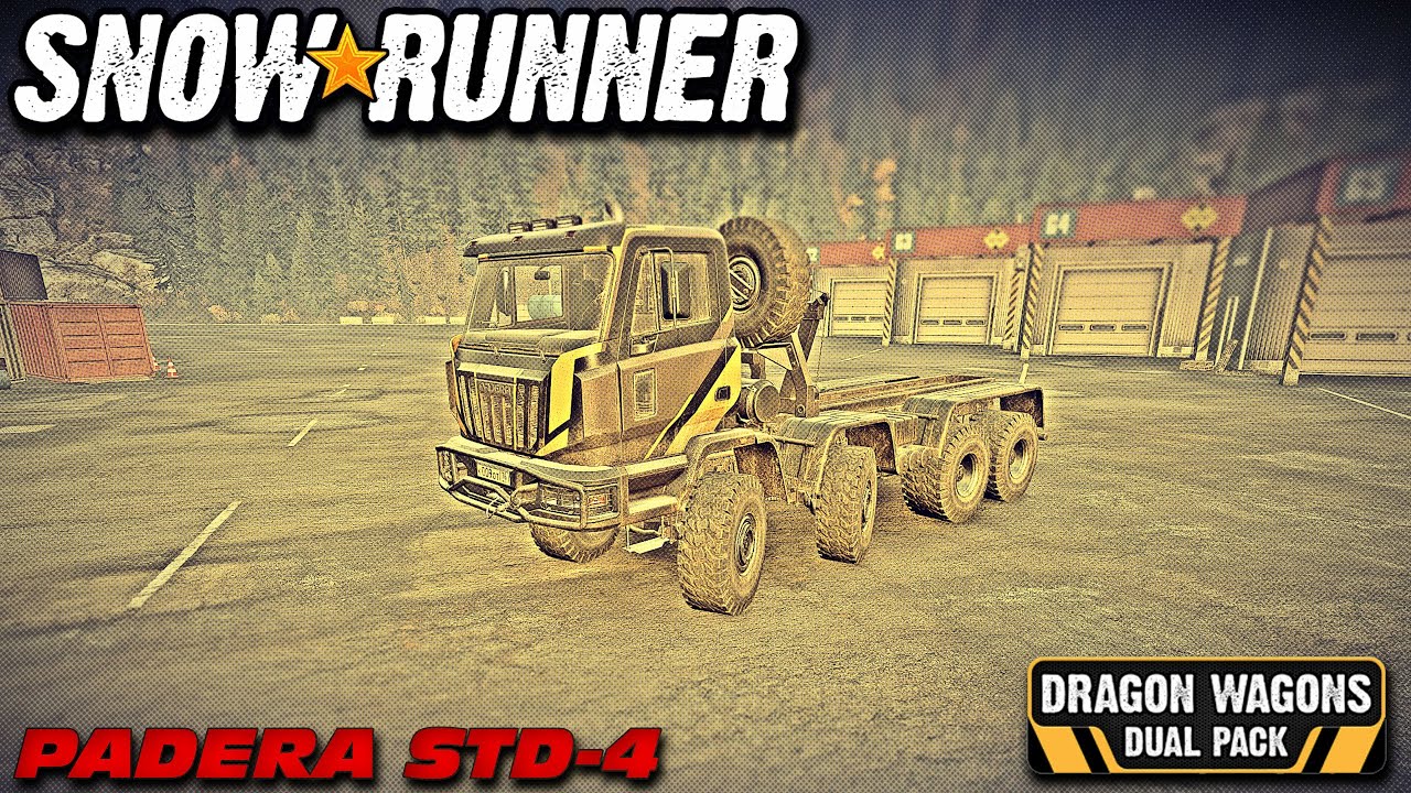 Snowrunner ➤ Dragon Wagons Dual Pack ➤ Padera STD 4 #snowrunner