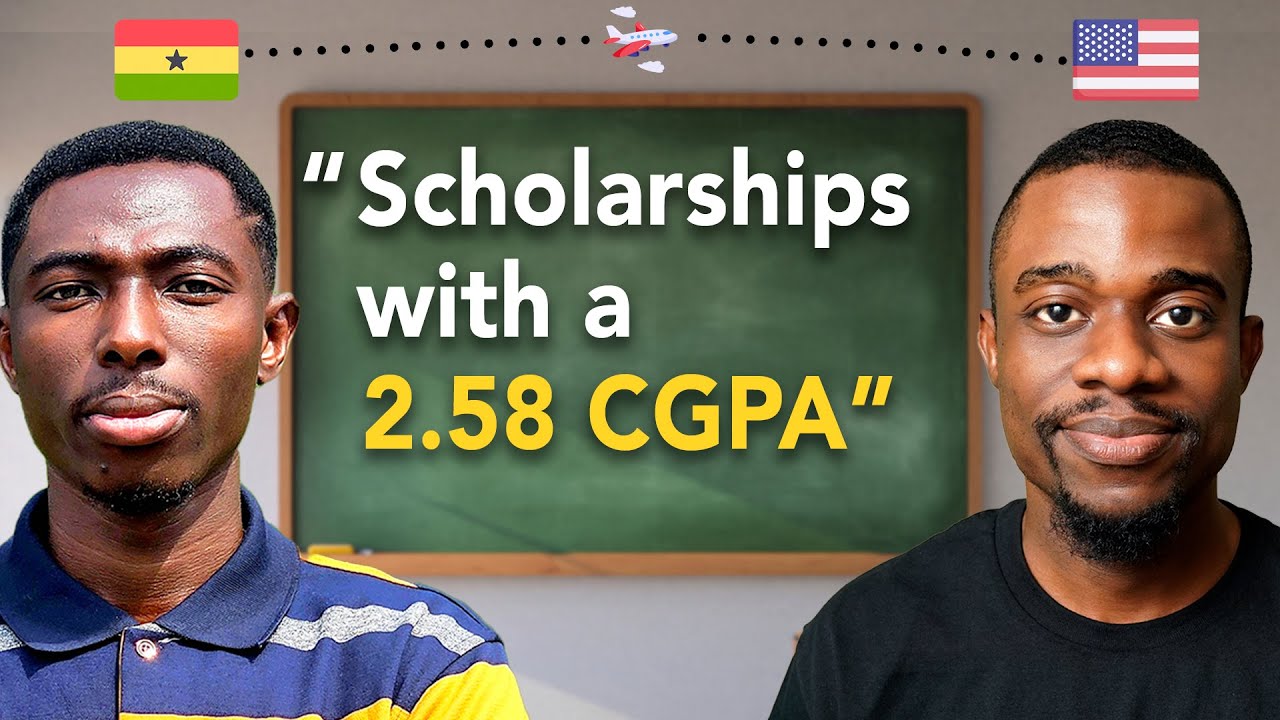 How I Got US Scholarships with a Low CGPA - @AARON INSPIRES 🇺🇸