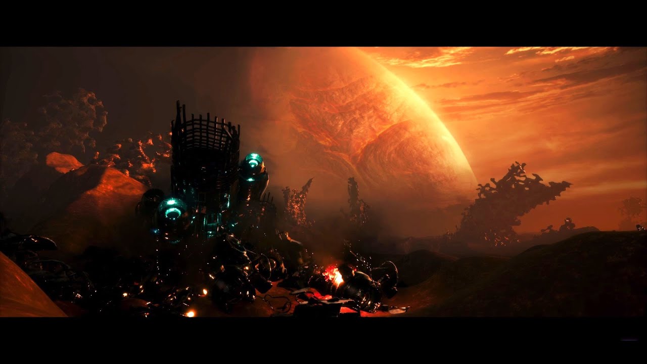 Spaceship Crash Ambience with Brown Noise and Crackling Fire Sounds