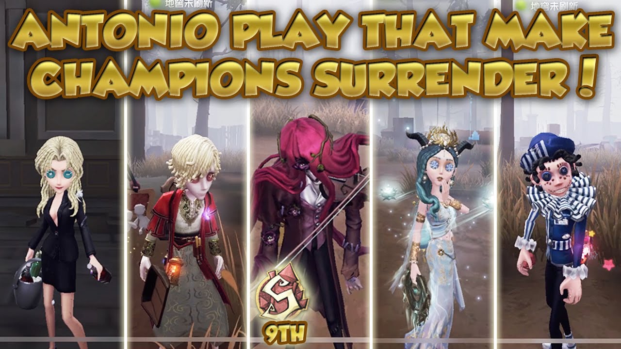 #42 (9th Violinist) Best Last Minute Scenario for Antonio! | Identity V | 第五人格 | 제5인격 | アイデンティティV