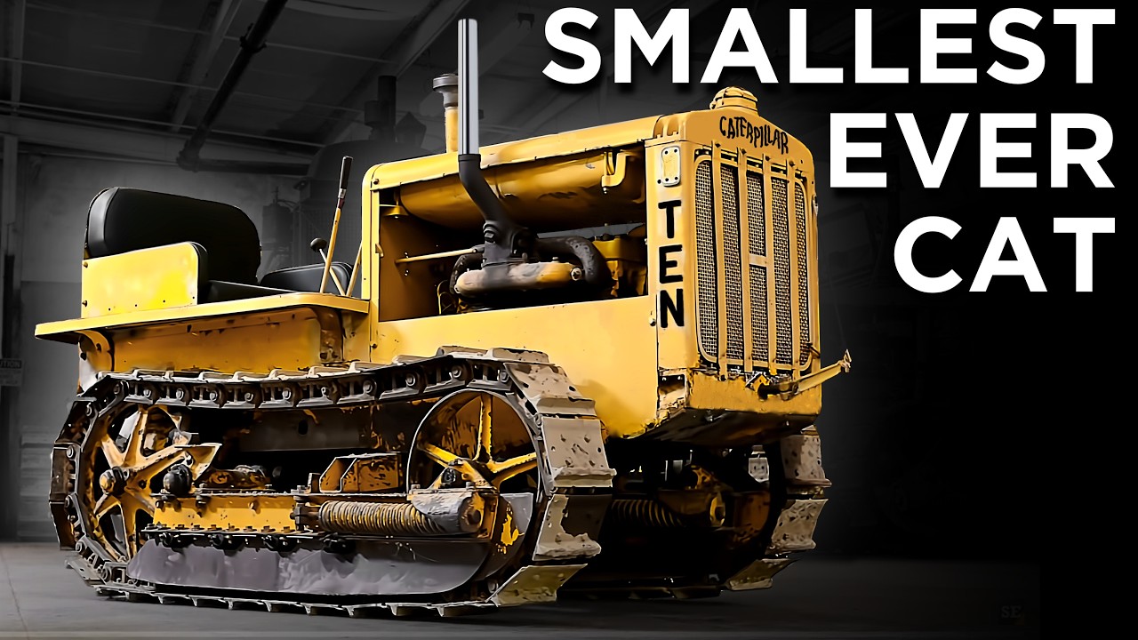 1928 CAT 10 - The History of CATERPILLAR and it's SMALLEST Tractor
