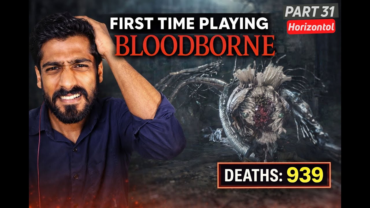Live Bloodborne | 31th Part | Horizontal | #fromsoftware #bloodborne #gaming #zidionfire