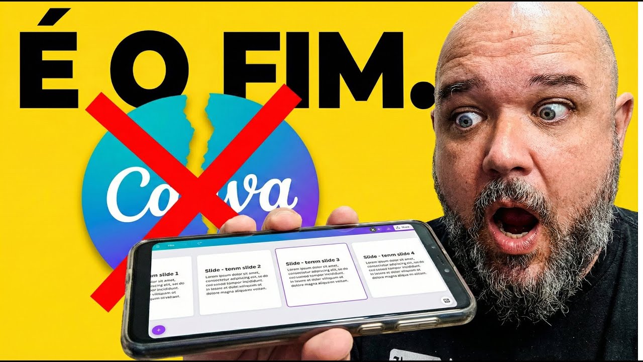 CANCELEI O CANVA! Nova IA Grátis (Melhor?)