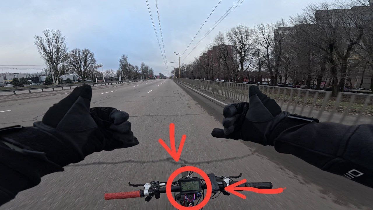 Просто катаюсь на электровелосипеде по городу | Музыка вместо слов #ebike #велосипед #mtb