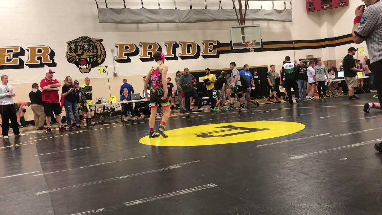 3/30/19 Loss: Bradyn Fennell, Warrior Wrestling Club - 132# HYWAY State