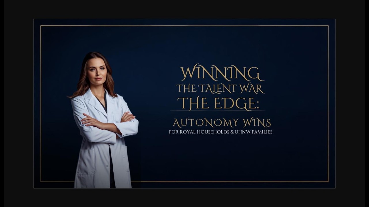 The Strategic Imperative: Recruiting Elite Western-Trained Doctors to the Gulf
