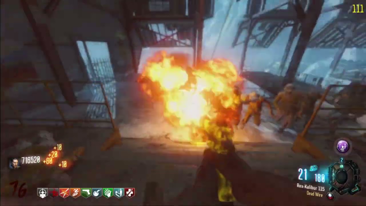 Der Eisendrache First Room Megas Round 105  75-94