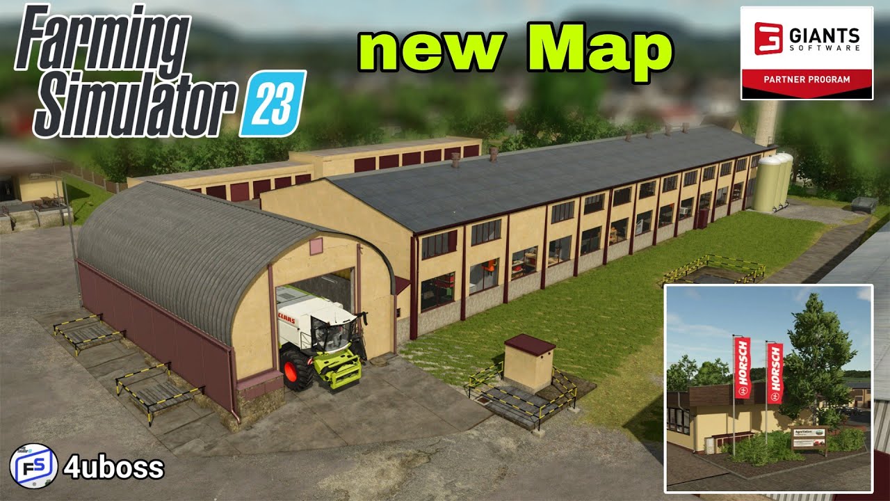 FS23 mods new Map - HORSCH AgroVation  Map Trailer