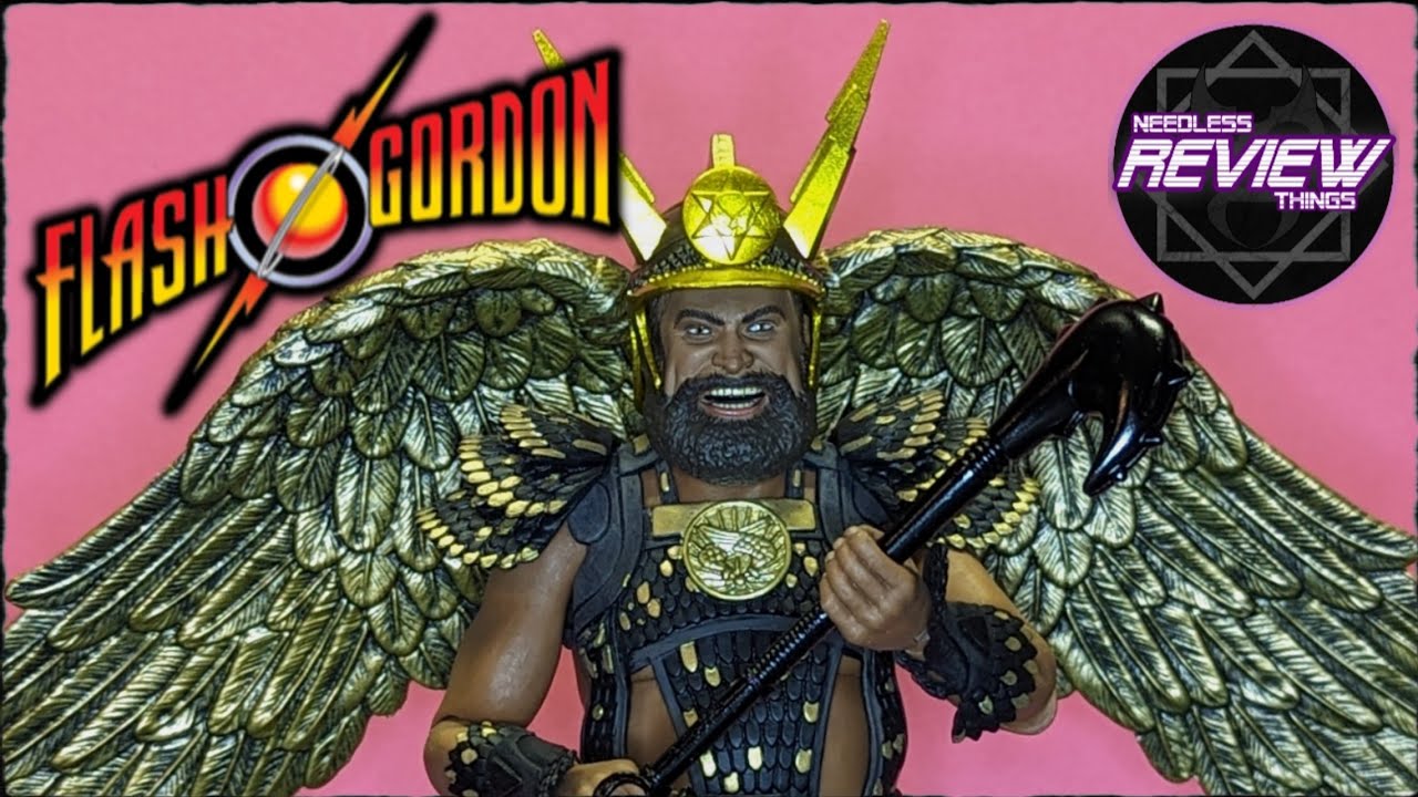 NECA Flash Gordon Ultimate Prince Vultan Needless Unboxing