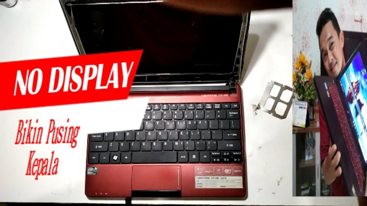 Laptop acer d270 no display