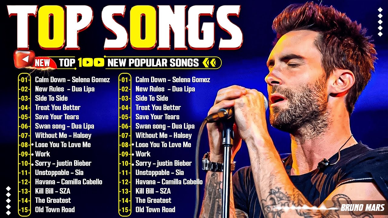 Spotify Best Music 2026 ♫  Maroon 5,  Bruno Mars, Lady Gaga, Adele, Ed Sheeran, The Weeknd Style