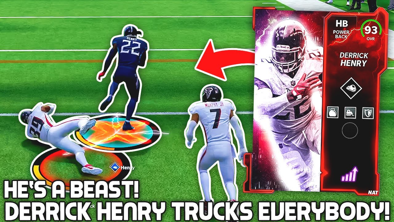 Derrick Henry TRUCKS EVERYBODY! He's a BEAST! Madden 22