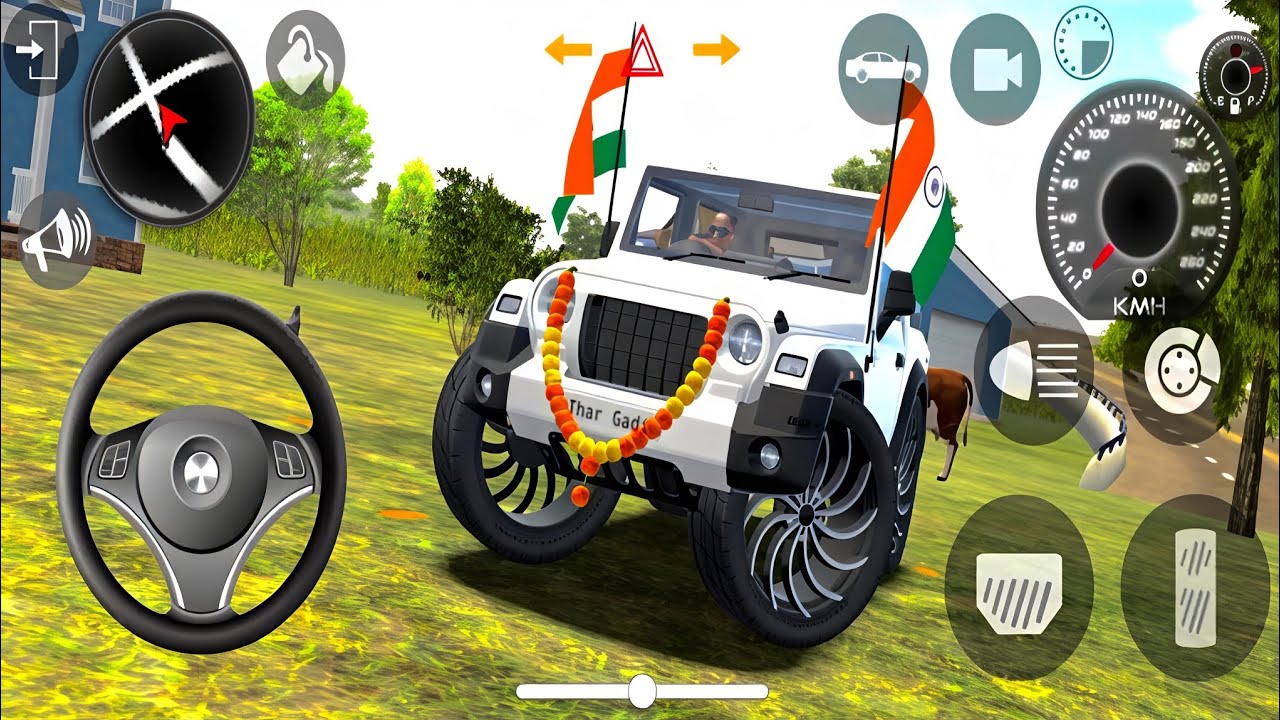 Modified Mahindra Thar Car Games: Indian Cars (Gadi Wala Game) - Car Game Android Gameplay 2026