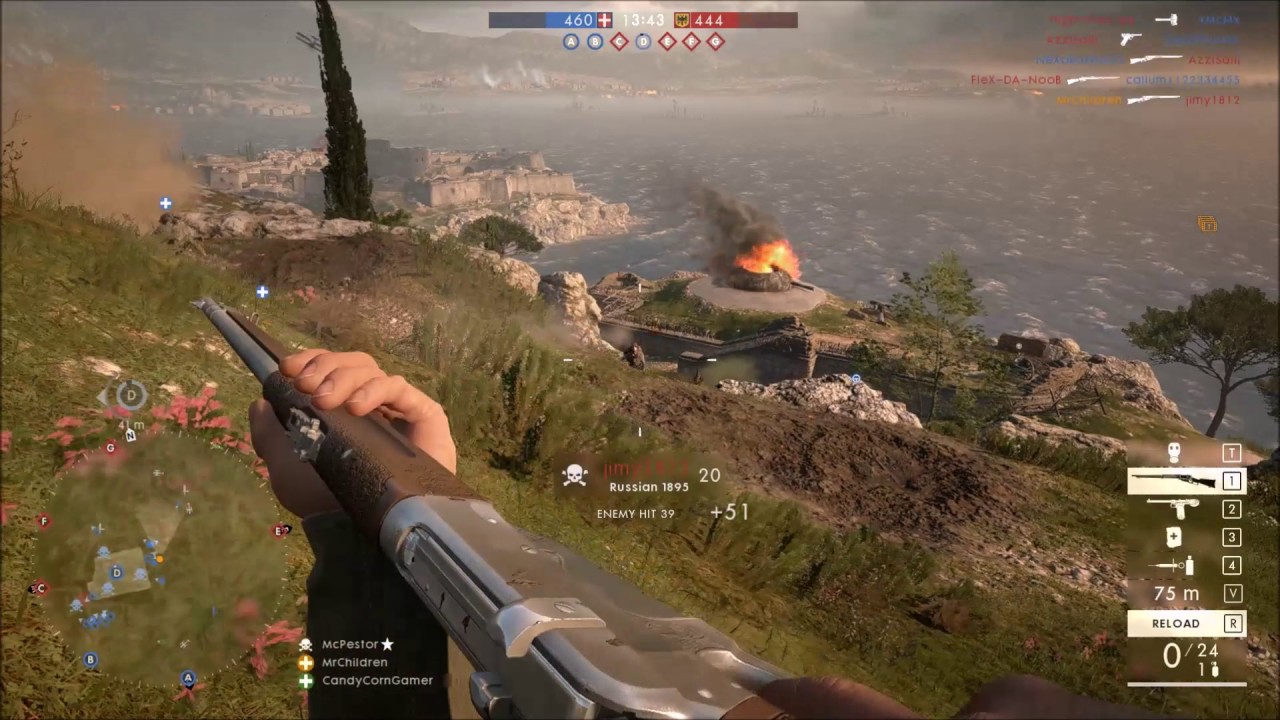 Battlefield 1 -Standard Issue Rifles - My Favorite Game Mode