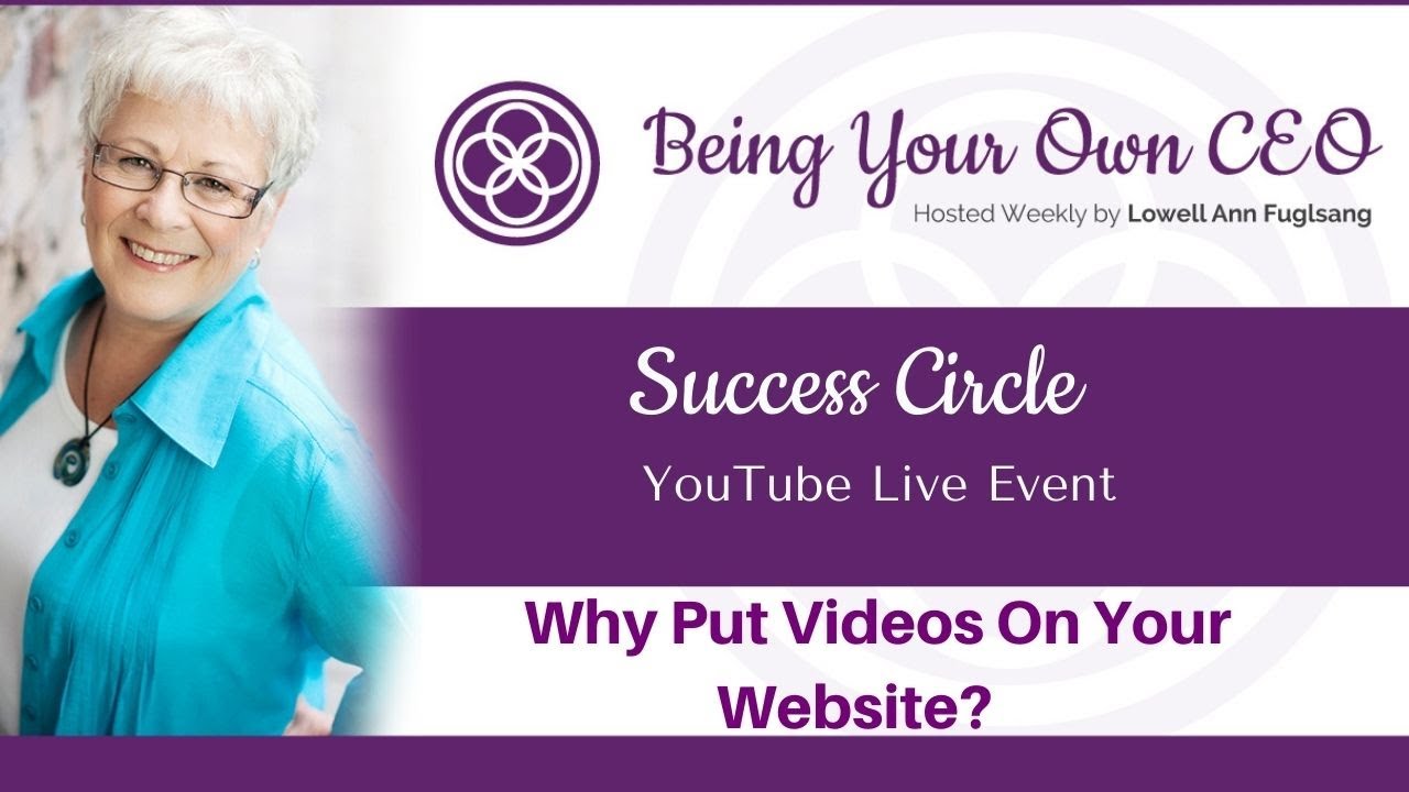 Why Put Videos On Your Website?- #BYOC20220503