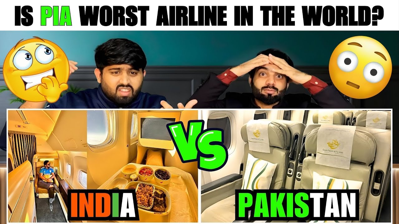 Pakistani Reaction On India vs Pakistan Business Class Airline | कौन Better? 🔥