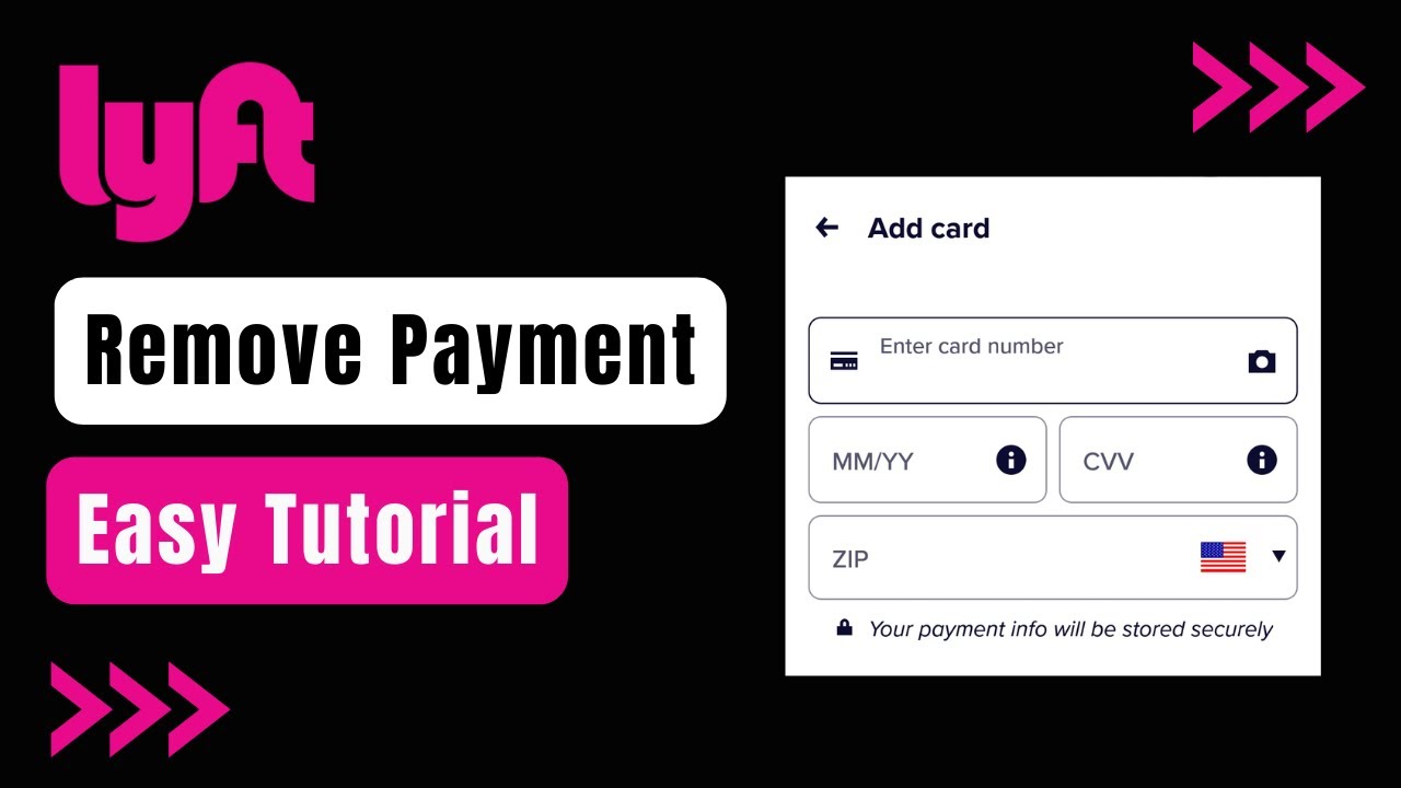 How to Remove Payment in Lyft !