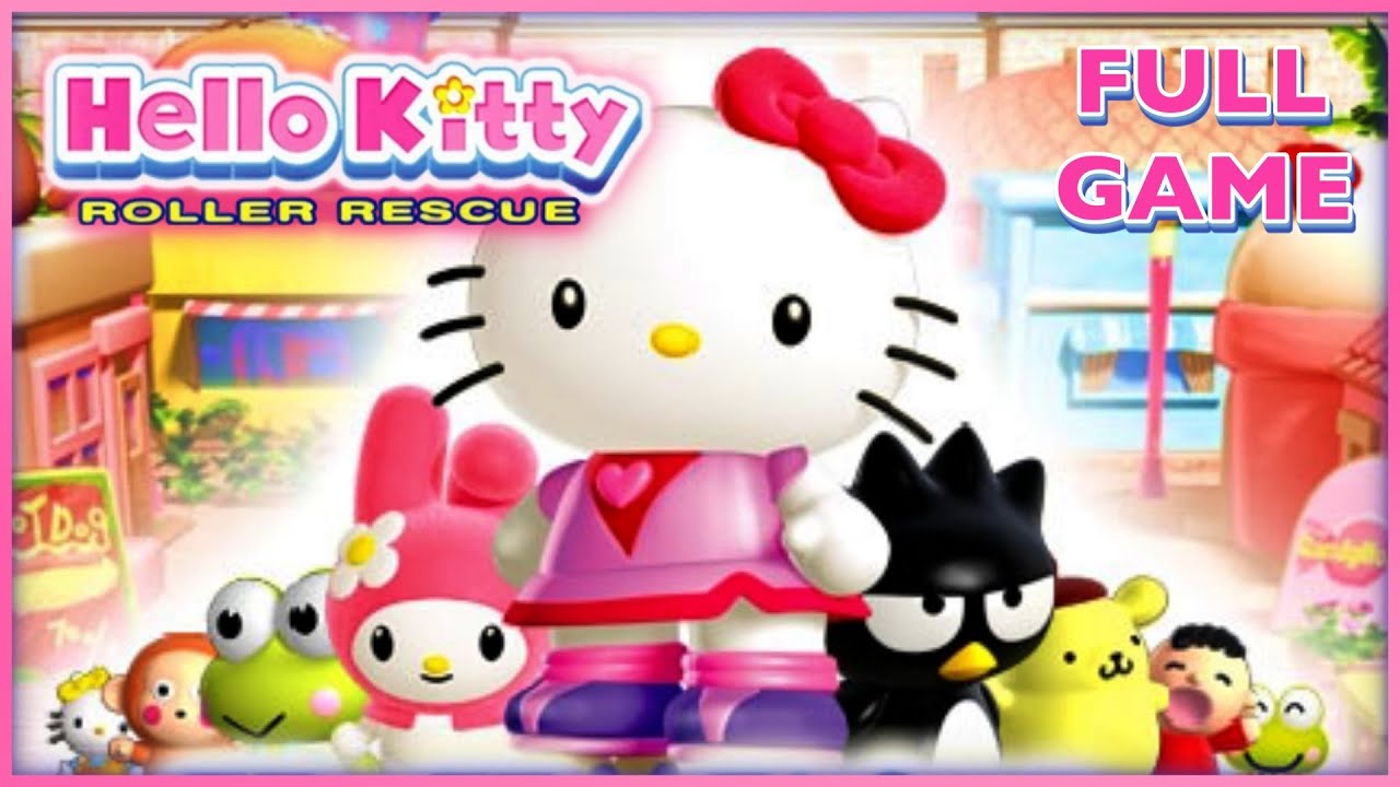 Grown Afro Plays | Hello Kitty: Roller Rescue - Full Game