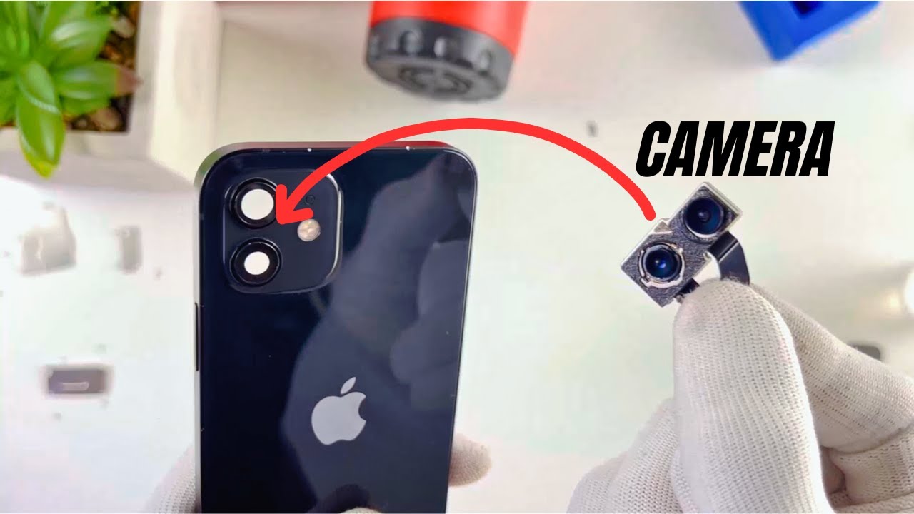 Замена задней камеры на Apple iPhone 12: демонстрация всего за 3 минуты