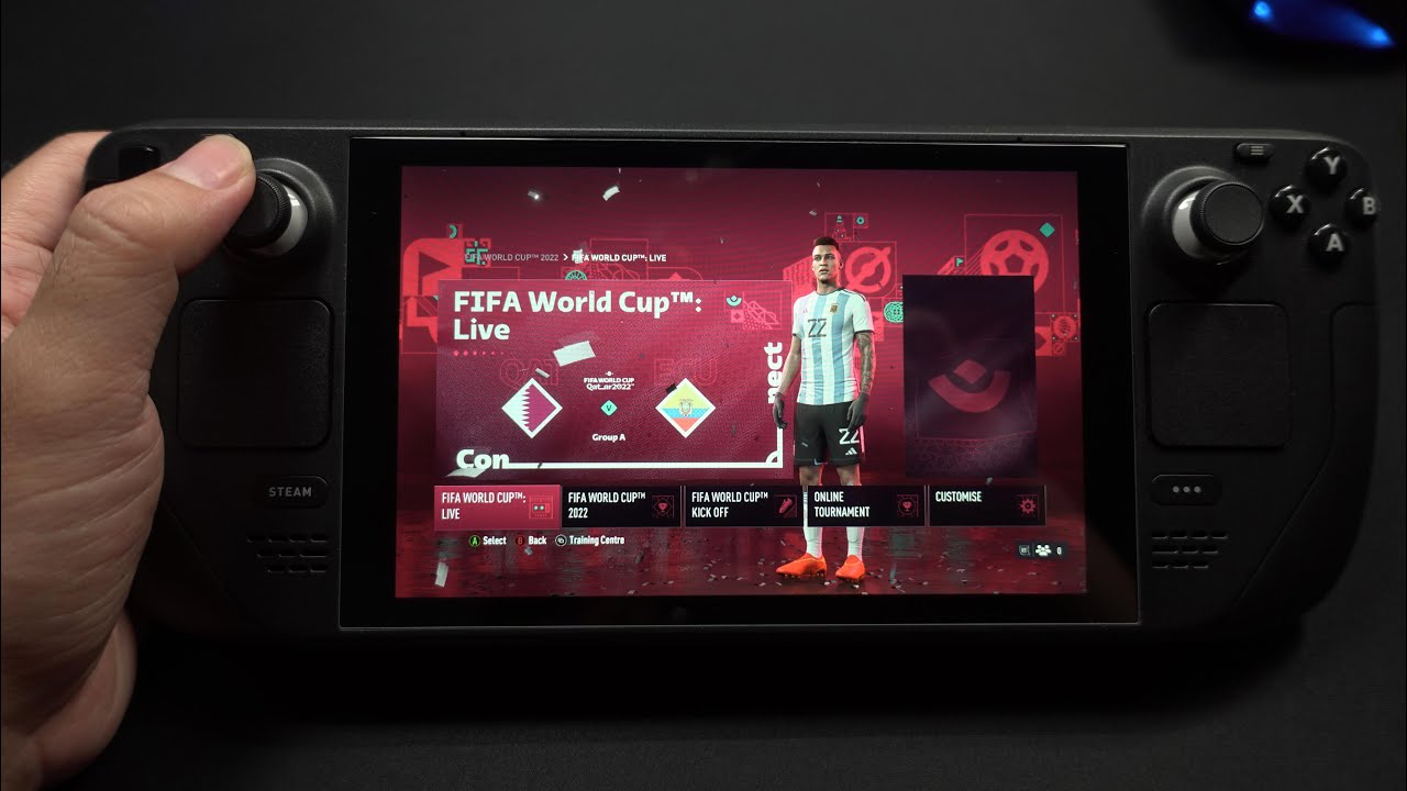 FIFA World Cup Qatar 2022 - FIFa 23 - Steam Deck