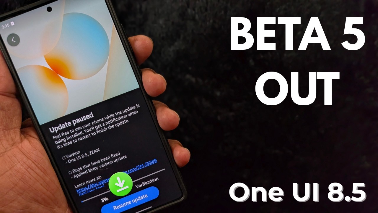 Samsung One UI 8.5 Beta 5 &mdash; How to Update (S25 Ultra)
