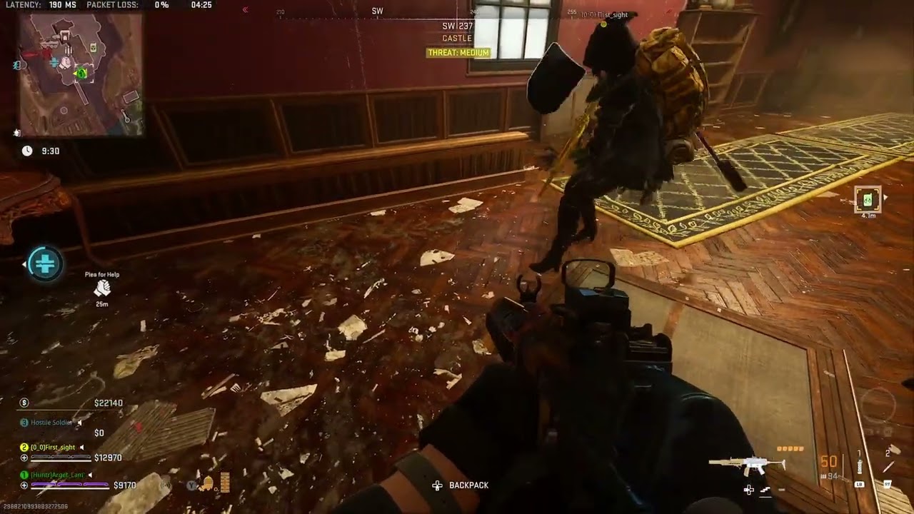 Massacre at Castle, CoD DMZ Vondel, Day 32
