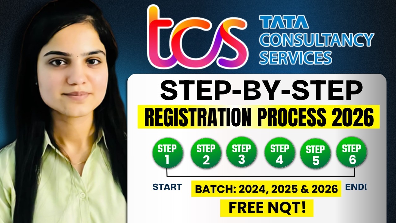 TCS Free NQT for 2026 ,2025 ,2024 Batch | Step by Step Guide | Don’t Apply Without Watching
