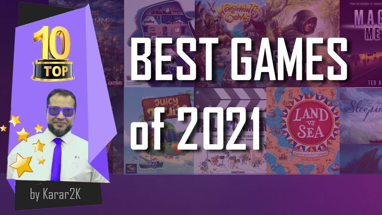 Top 10 - Best Board Games of 2021