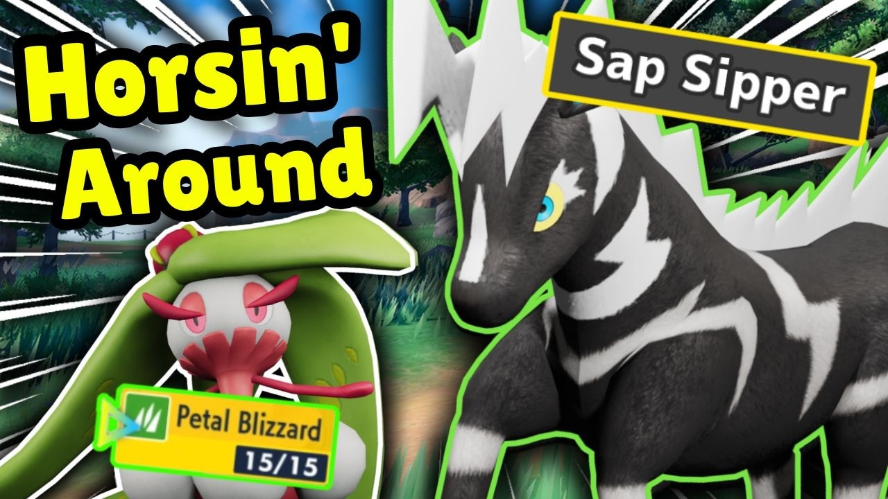 Комбинация Зебстрики и Царины! Соревновательные Wi-Fi-сражения в Pokemon VGC Reg F!