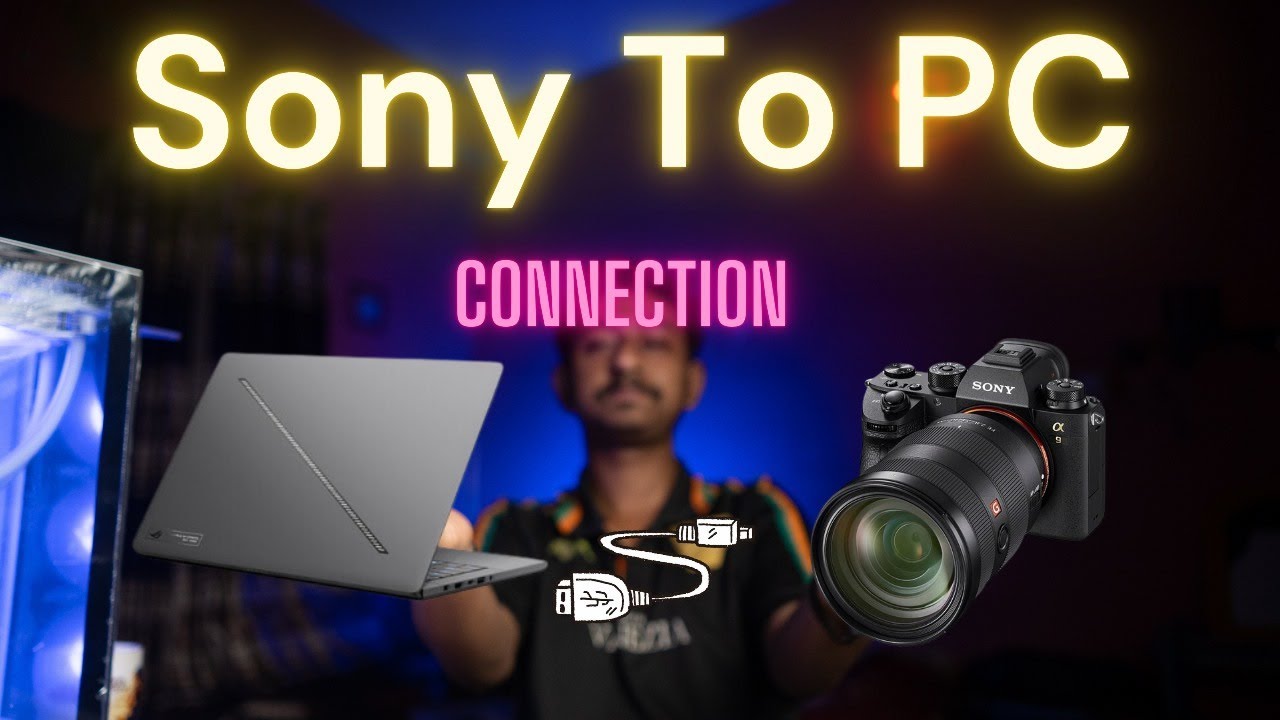 How To Connect Sony Camera To Computer or Laptopin Explain in Bangla / Sony Imaging Edge #sonyalpha