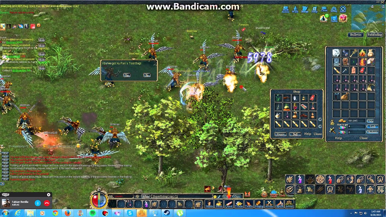 Conquer Online Bird Island Quests Part 1