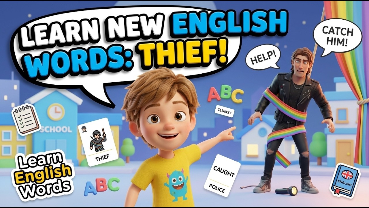 Thief Breaks Into House | SLOW ENGLISH | English Listening Practice for Beginners A1