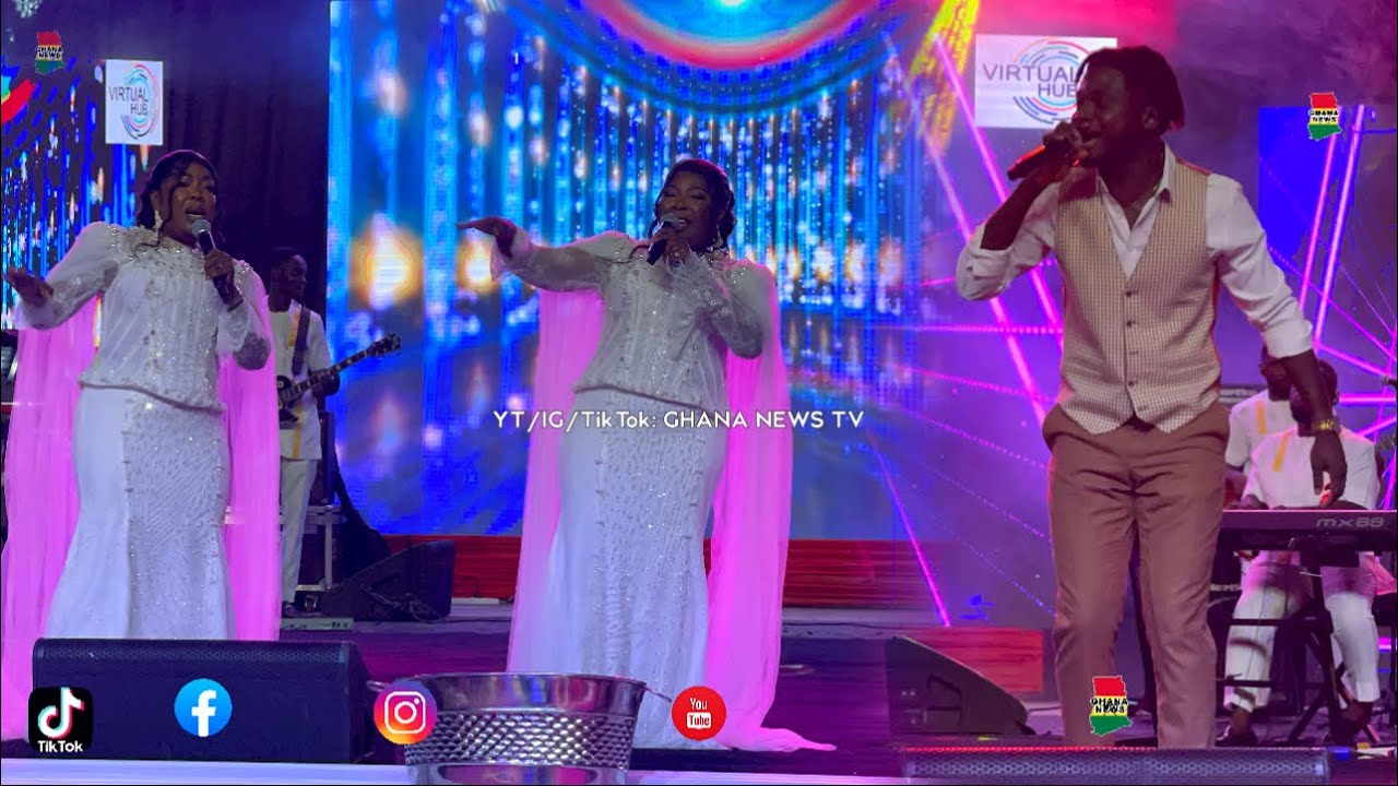 Rockstar Kuami Eugene’s full performance with Legendary Tagoe Sister @ their 40th anniversary