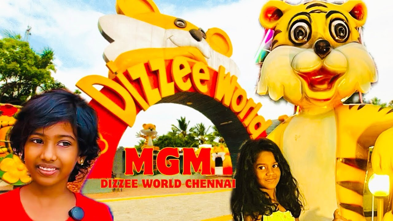🎢 Fun Day at MGM Dizzee World Chennai 🌊 Amusement Park - Through Kids’ Eyes! 🌞🎉 @venbainbavlog 