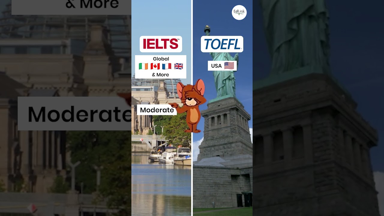 IELTS or TOEFL? Choosing the Best Test for Your Study Abroad Dream    #studyabroad #ielts #toefl