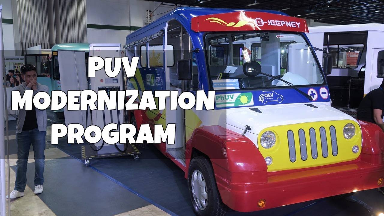 PUV Modernization program from the DOTr