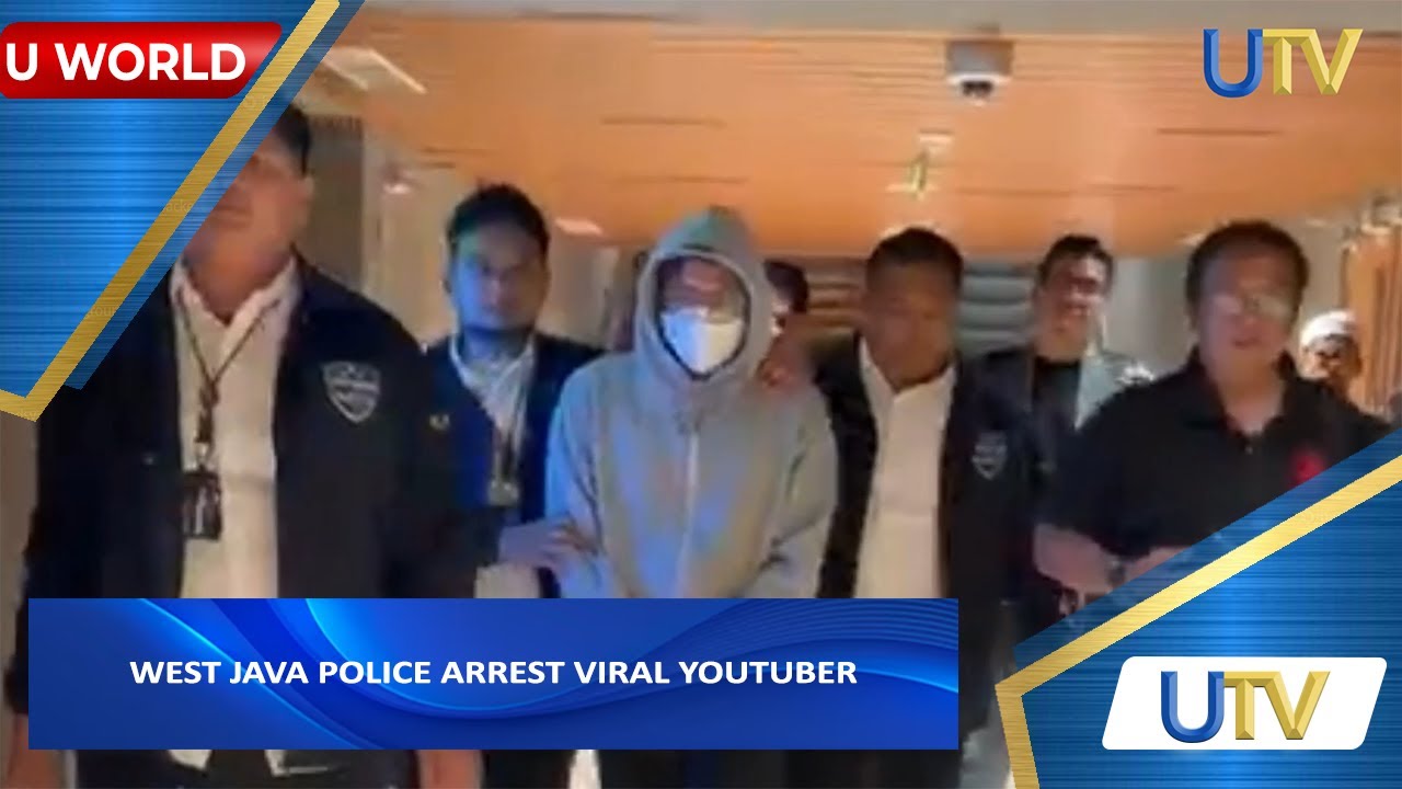 West Java Police Arrest Viral Youtuber | U World | UTV
