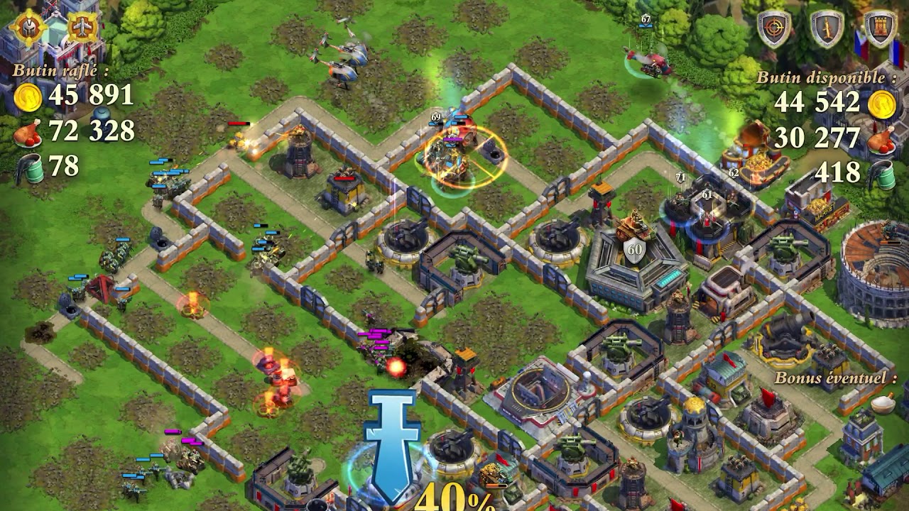 Dominations ww 2O vs 3D (use of Recon Mk6 + use of zukov on the castle)